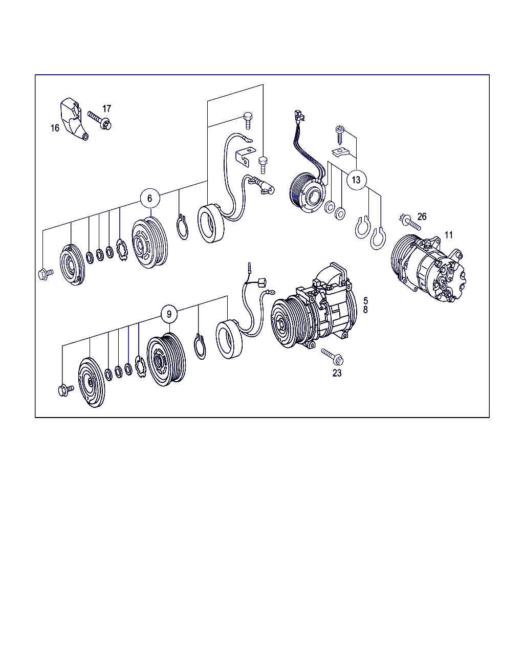 FCA A 000 230 68 11 - Compressore, Climatizzatore www.autoricambi360.it