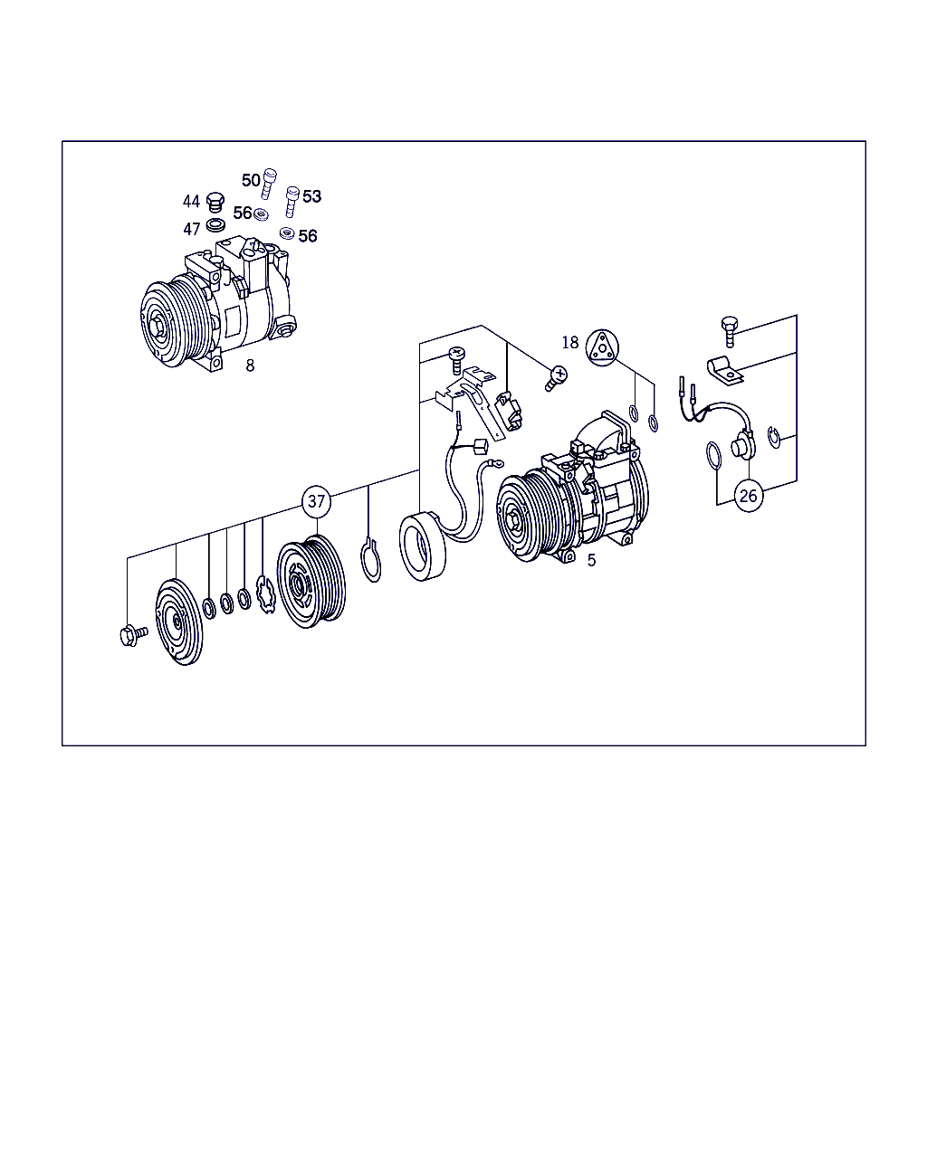 FCA A 000 230 39 11 - Compressore, Climatizzatore www.autoricambi360.it