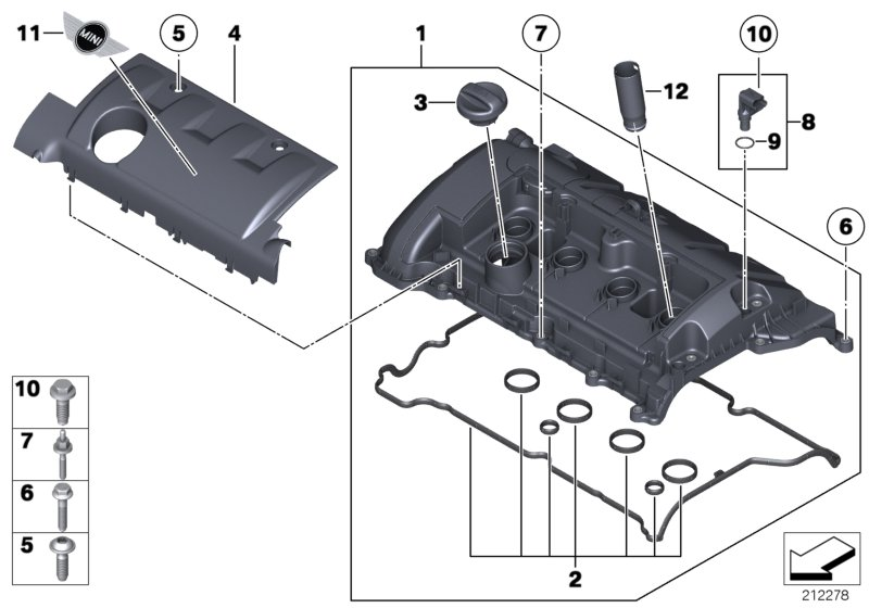 BMW 13627588095 - Generatore di impulsi, Albero a gomiti www.autoricambi360.it