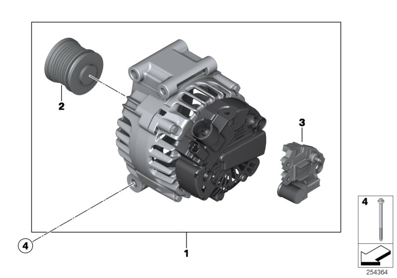 BMW 12317615484 - Alternatore www.autoricambi360.it