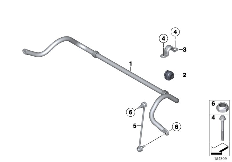 BMW 31 35 6 757 146 - Bronzina cuscinetto, Barra stabilizzatrice www.autoricambi360.it