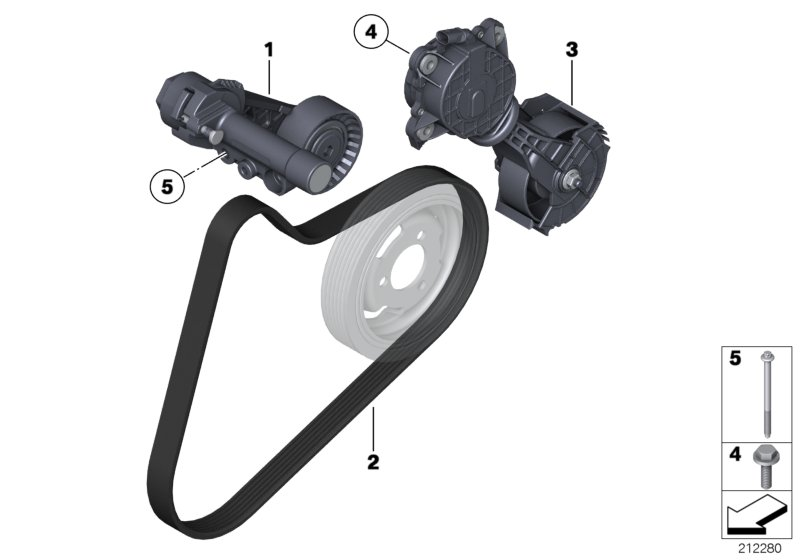 BMW 11 28 7 604 014 - Cinghia Poly-V www.autoricambi360.it