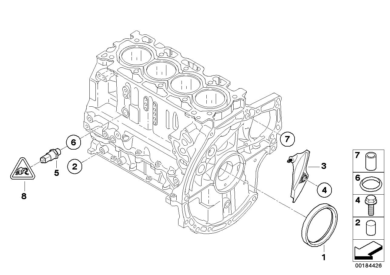 BMW 11117805946 - Paraolio, Albero a gomiti www.autoricambi360.it