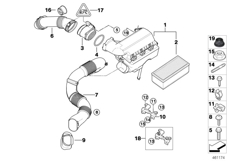 BMW 13 62 7 794 972 - Debimetro www.autoricambi360.it