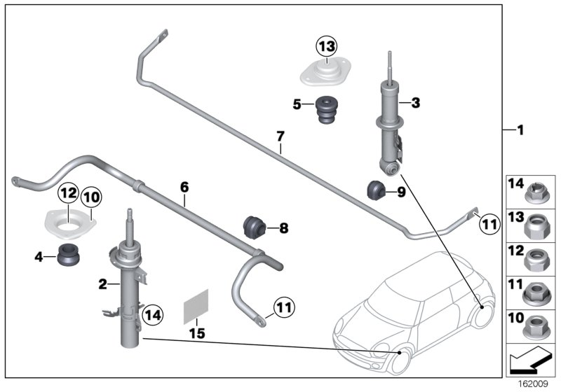 BMW 33536772740 - Kit parapolvere, Ammortizzatore www.autoricambi360.it