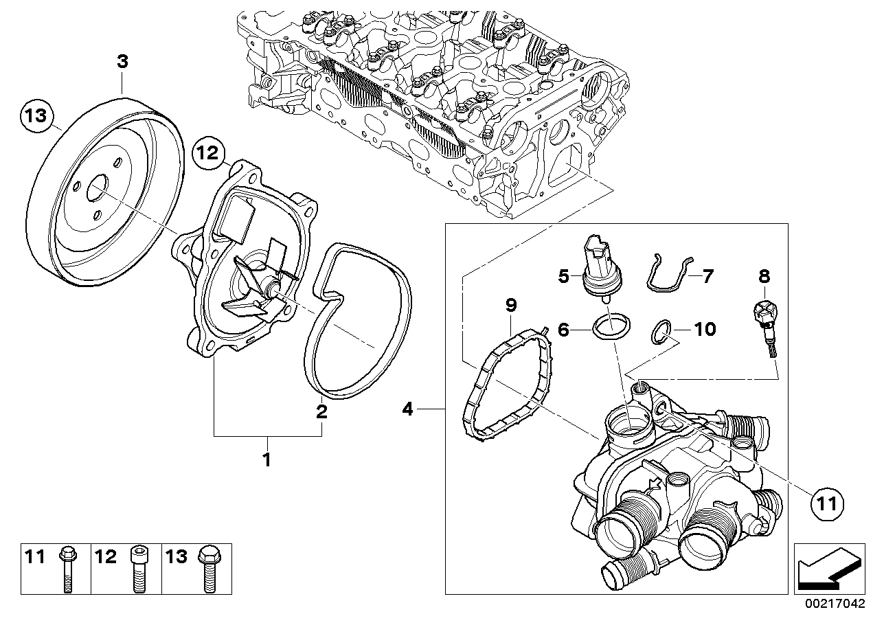 BMW 11538699290 - Termostato, Refrigerante www.autoricambi360.it