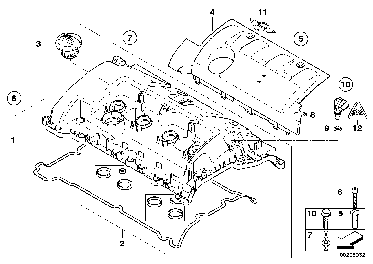 BMW 13627588095 - Generatore di impulsi, Albero a gomiti www.autoricambi360.it