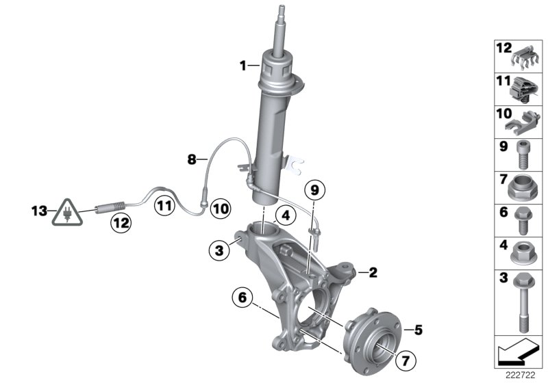 BMW 31 20 9 813 406 - Kit cuscinetto ruota www.autoricambi360.it