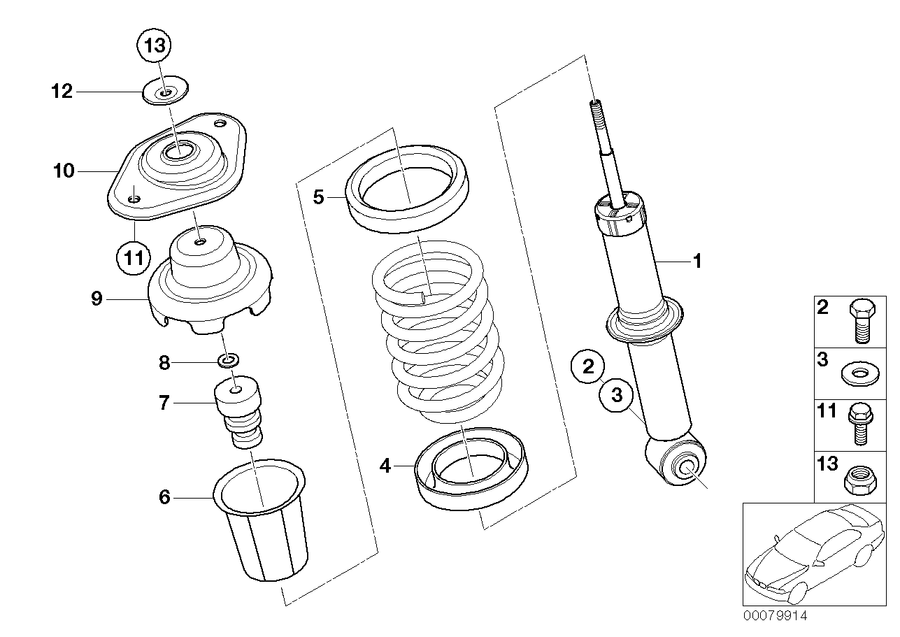 BMW 33531518391 - Kit parapolvere, Ammortizzatore www.autoricambi360.it