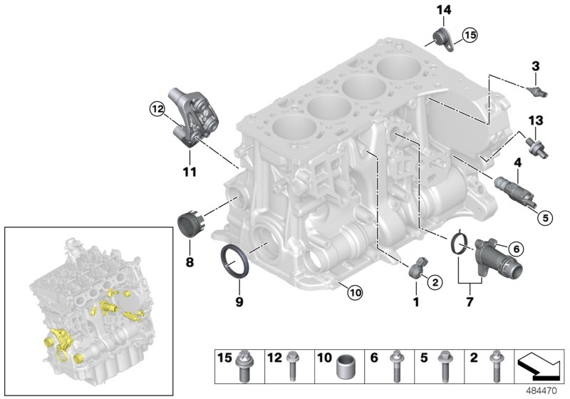 BMW 11118604931 - Paraolio, Albero a gomiti www.autoricambi360.it