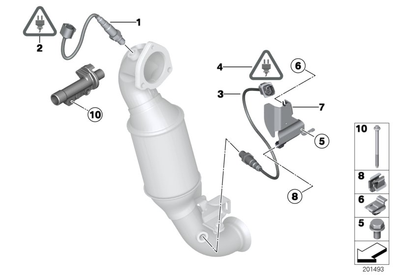 BMW 11787549860 - Sonda lambda www.autoricambi360.it