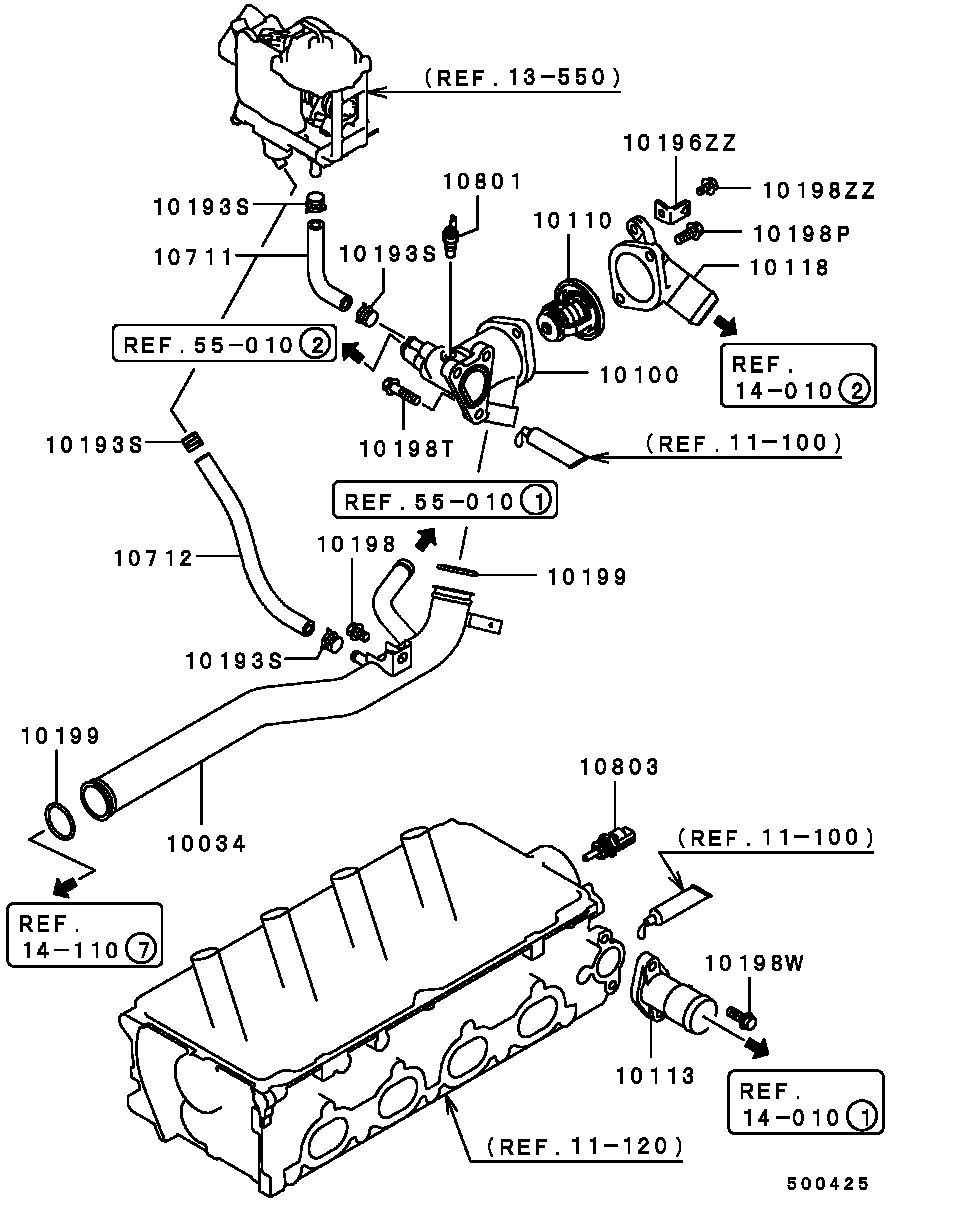 FCA MD315301 - Termostato, Refrigerante www.autoricambi360.it
