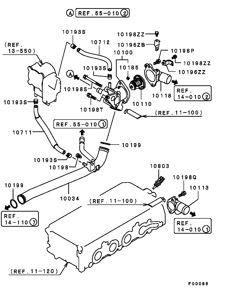 FCA MD315301 - Termostato, Refrigerante www.autoricambi360.it
