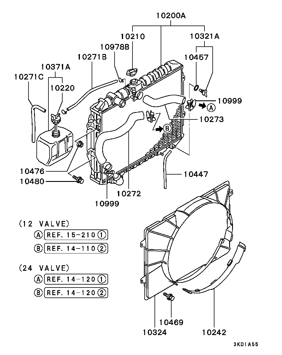 GM MB660735 - Tappo, radiatore www.autoricambi360.it