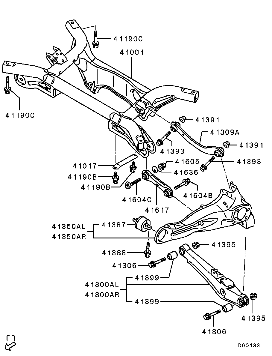 PSA MN100110 - Supporto, Braccio oscillante www.autoricambi360.it