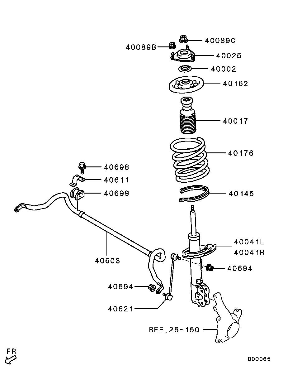 PSA 4060A174 - Ammortizzatore www.autoricambi360.it