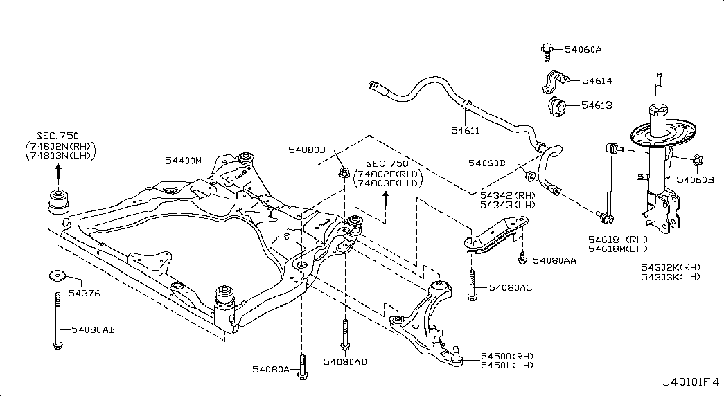 RENAULT 546681AA0E - Asta / Puntone, Stabilizzatore www.autoricambi360.it