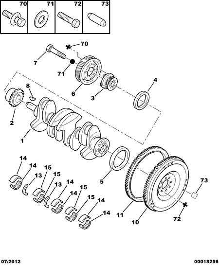 PSA 0515 S1 - Puleggia cinghia, Albero a gomiti www.autoricambi360.it
