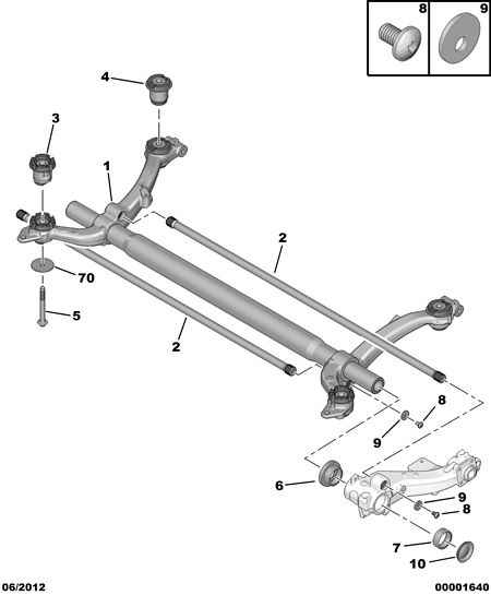 PSA 5131.A9 - Supporto, Braccio oscillante www.autoricambi360.it