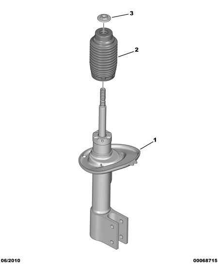 PSA 5208 W7 - Ammortizzatore www.autoricambi360.it
