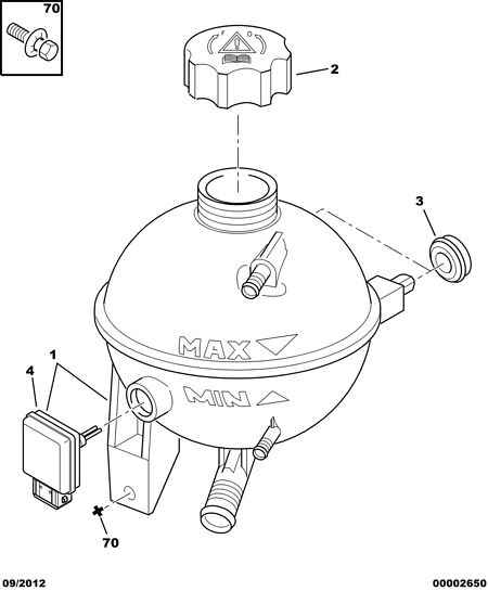 PSA 1306 F0 - Sensore, Livello refrigerante www.autoricambi360.it