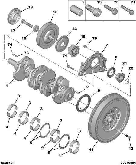 PSA 96 770 605 80 - Volano www.autoricambi360.it