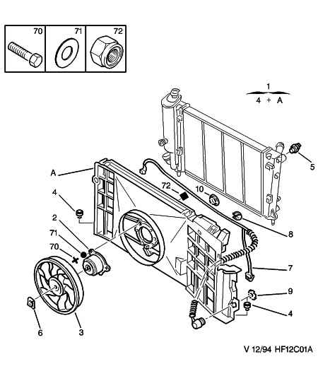 PSA 1264.40 - Termocontatto, Ventola radiatore www.autoricambi360.it