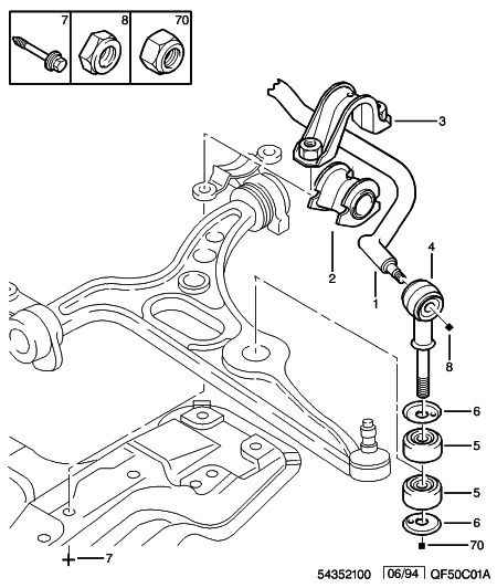 PSA 5087.35 - Asta / Puntone, Stabilizzatore www.autoricambi360.it