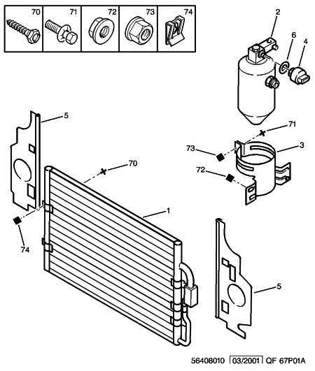 PSA 6455.Y3 - Condensatore, Climatizzatore www.autoricambi360.it