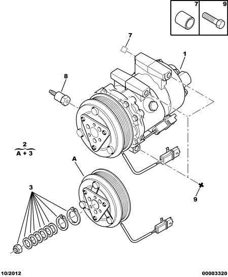 PSA 6453.PE - Compressore, Climatizzatore www.autoricambi360.it