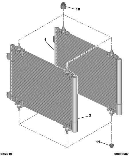 PSA 6455.GH - Condensatore, Climatizzatore www.autoricambi360.it