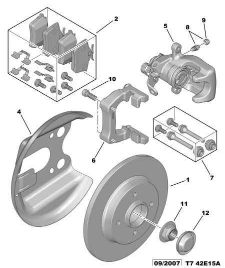 PSA 4254 29 - Kit pastiglie freno, Freno a disco www.autoricambi360.it