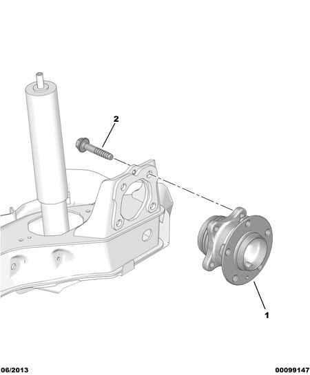 PSA 96 743 752 80 - Kit cuscinetto ruota www.autoricambi360.it
