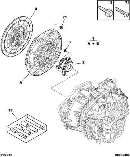 PSA 2053 10 - Kit frizione www.autoricambi360.it