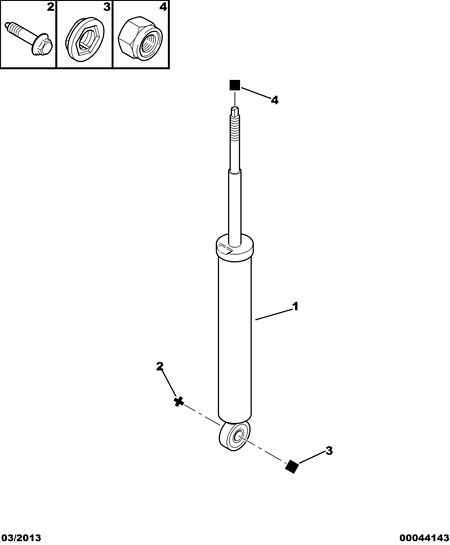PSA 5206 R9 - Ammortizzatore www.autoricambi360.it