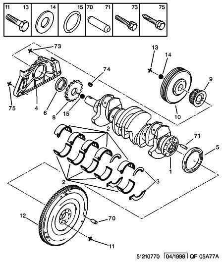 PSA 0515.J9 - Puleggia cinghia, Albero a gomiti www.autoricambi360.it