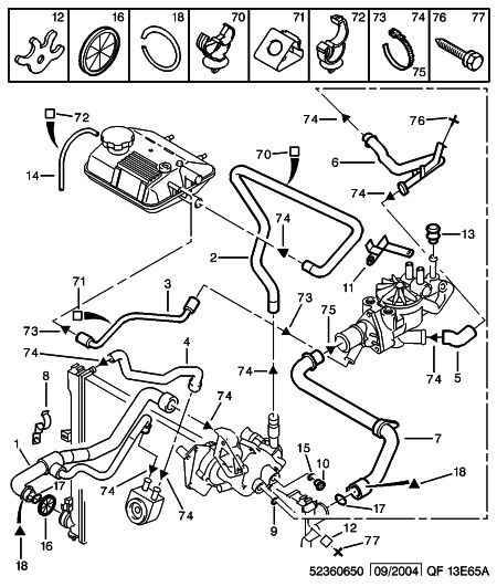 PSA 1343-T3 - Flessibile radiatore www.autoricambi360.it