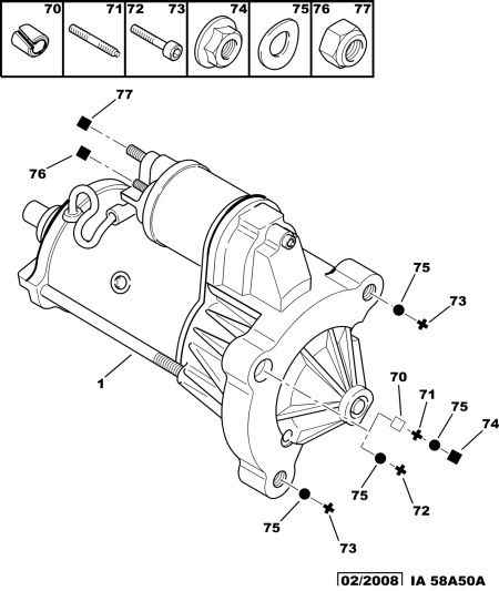 PSA 5802.M3 - Motorino d'avviamento www.autoricambi360.it