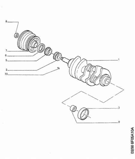 PSA 0326.22 - Paraolio, Albero a gomiti www.autoricambi360.it