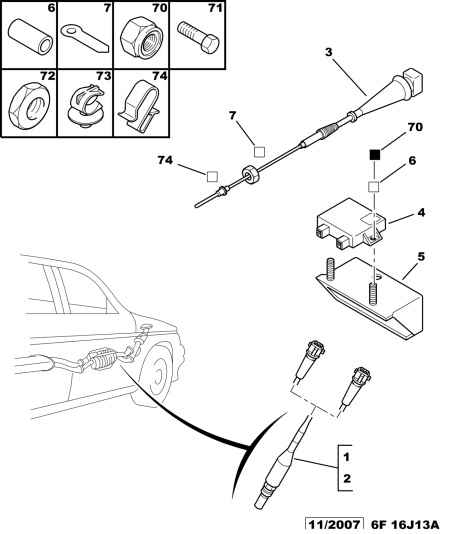 PSA 1628 P6 - Sonda lambda www.autoricambi360.it