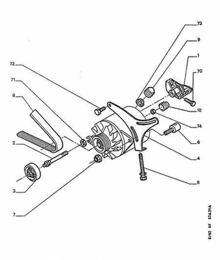 PSA 5750 TL - Cinghia Poly-V www.autoricambi360.it