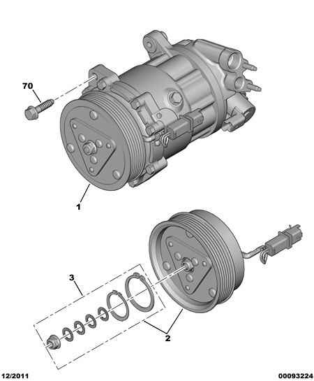 PSA 6453 WT - Compressore, Climatizzatore www.autoricambi360.it