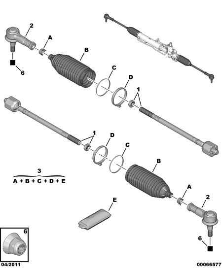 PSA 4059.12 - Testa barra d'accoppiamento www.autoricambi360.it