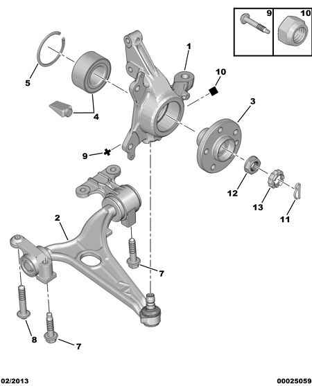 PSA 3520 S5 - Braccio oscillante, Sospensione ruota www.autoricambi360.it