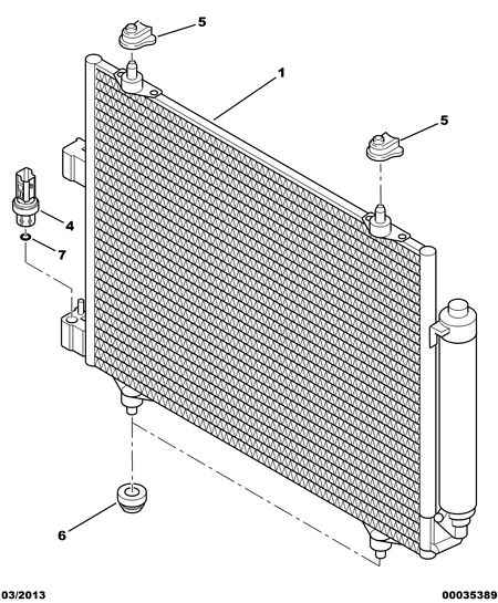 PSA 6455.ES - Condensatore, Climatizzatore www.autoricambi360.it