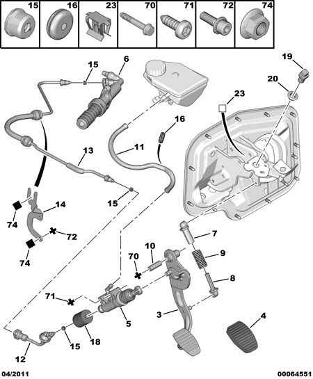 PSA 2182 85 - Cilindro secondario, Frizione www.autoricambi360.it