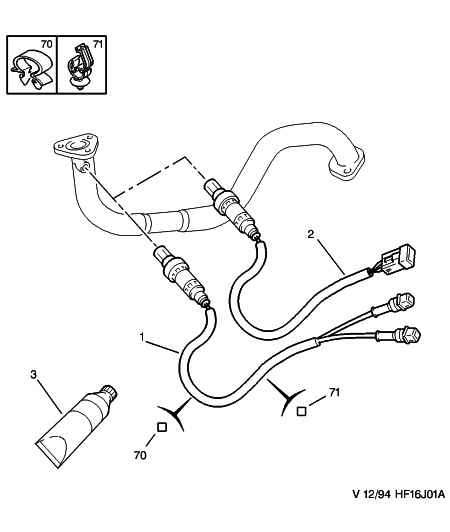 PSA E144001 - Sonda lambda www.autoricambi360.it