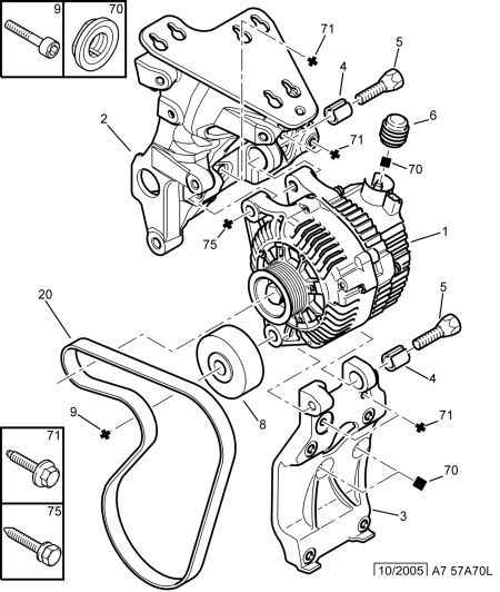 PSA 5750 YJ - Kit Cinghie Poly-V www.autoricambi360.it