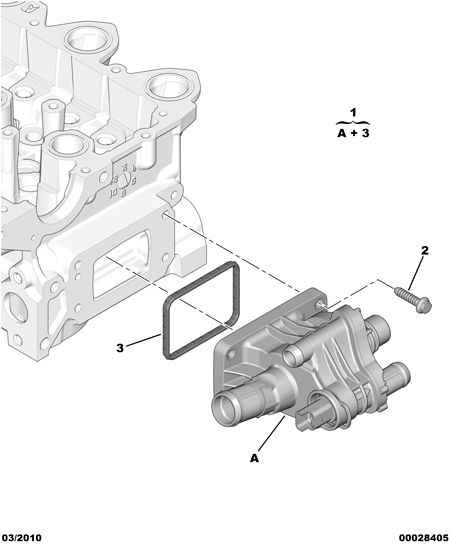 PSA 1336 X2 - Termostato, Refrigerante www.autoricambi360.it