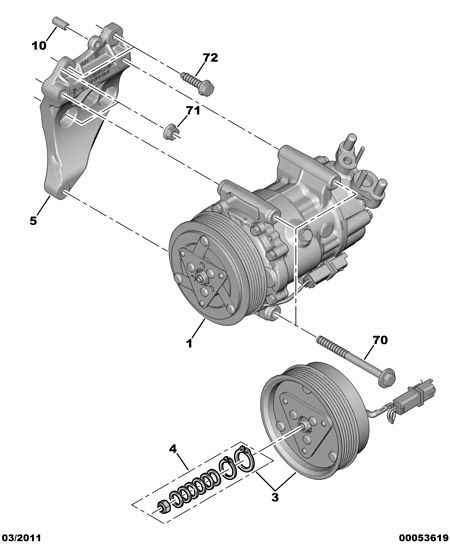 PSA 6487 01 - Compressore, Climatizzatore www.autoricambi360.it